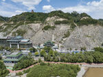兰州白塔公园鸟瞰图 