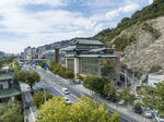 兰州白塔公园鸟瞰图