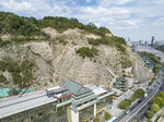 兰州白塔公园鸟瞰图