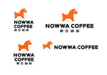 挪瓦咖啡logo
