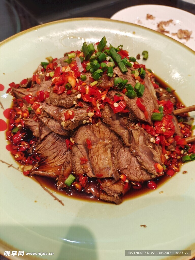 凉拌牛肉