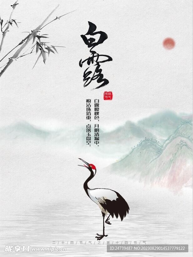 白露海报