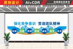 团队精神文化墙