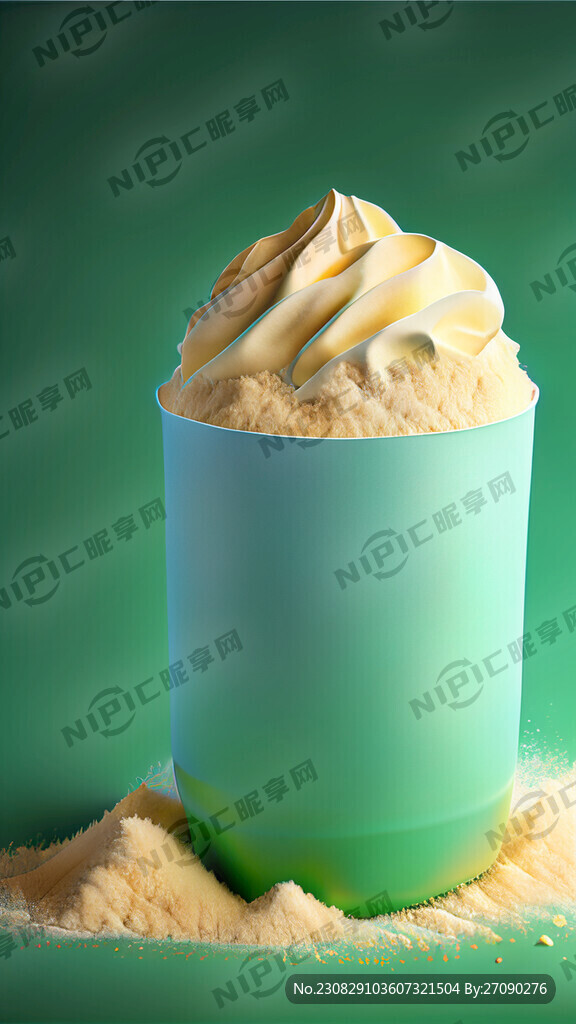 蛋白粉健康多维多肽健康的绿色背