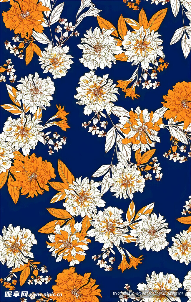 手绘花