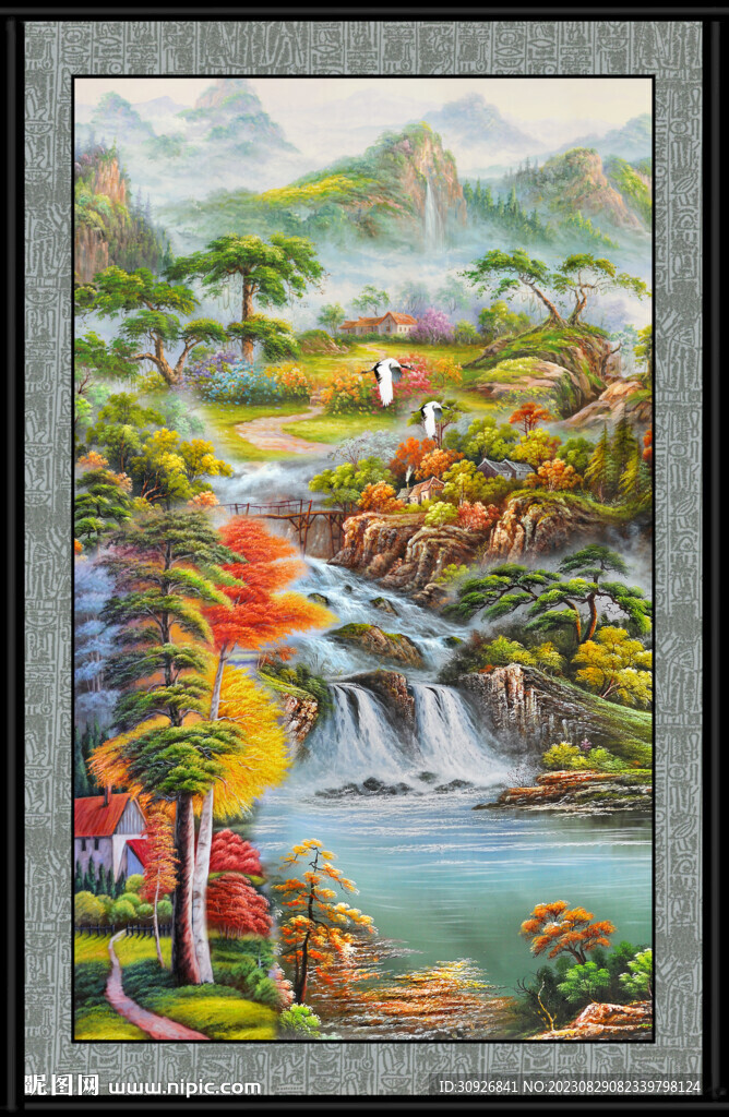 油画风景 