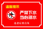 水深危险 严禁下水