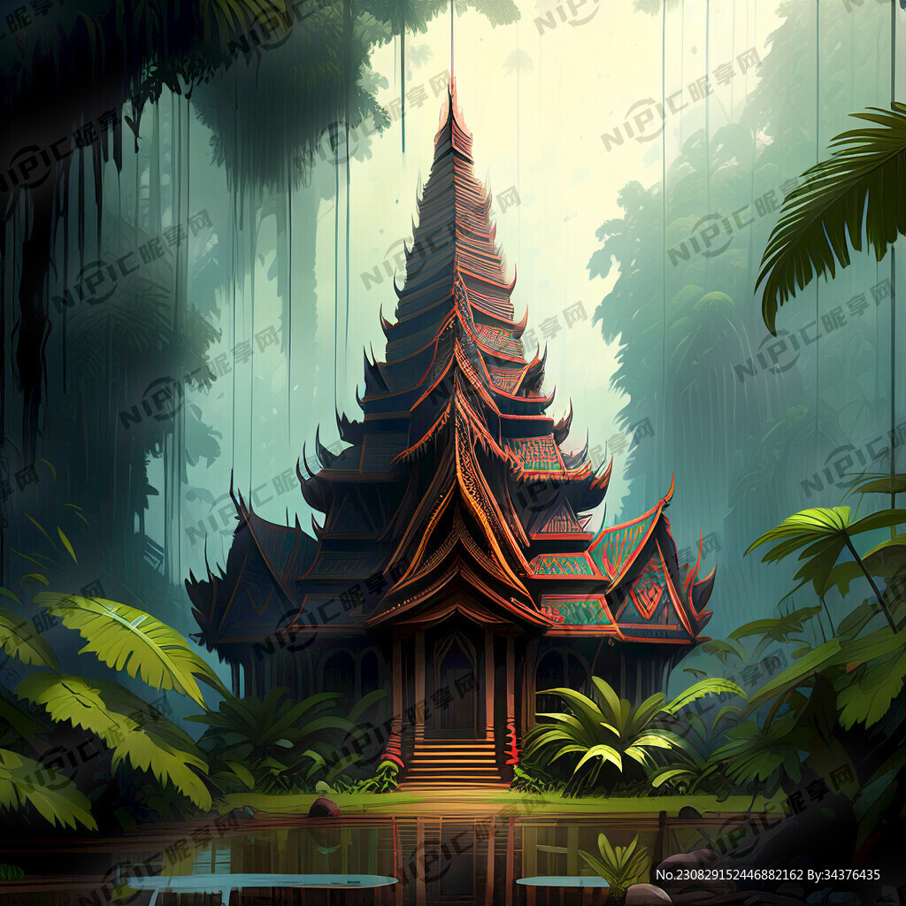 西双版纳原始雨林