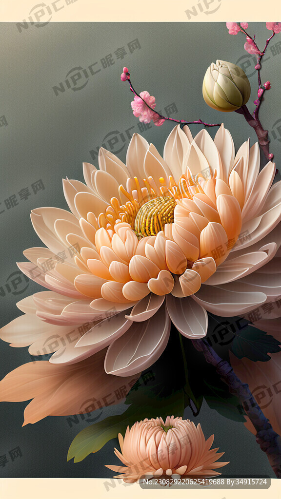 梅花荷花菊花杏花