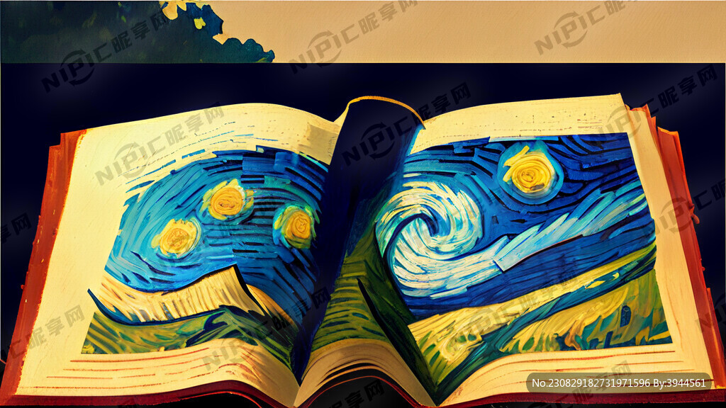 翻开的书在地上 　　