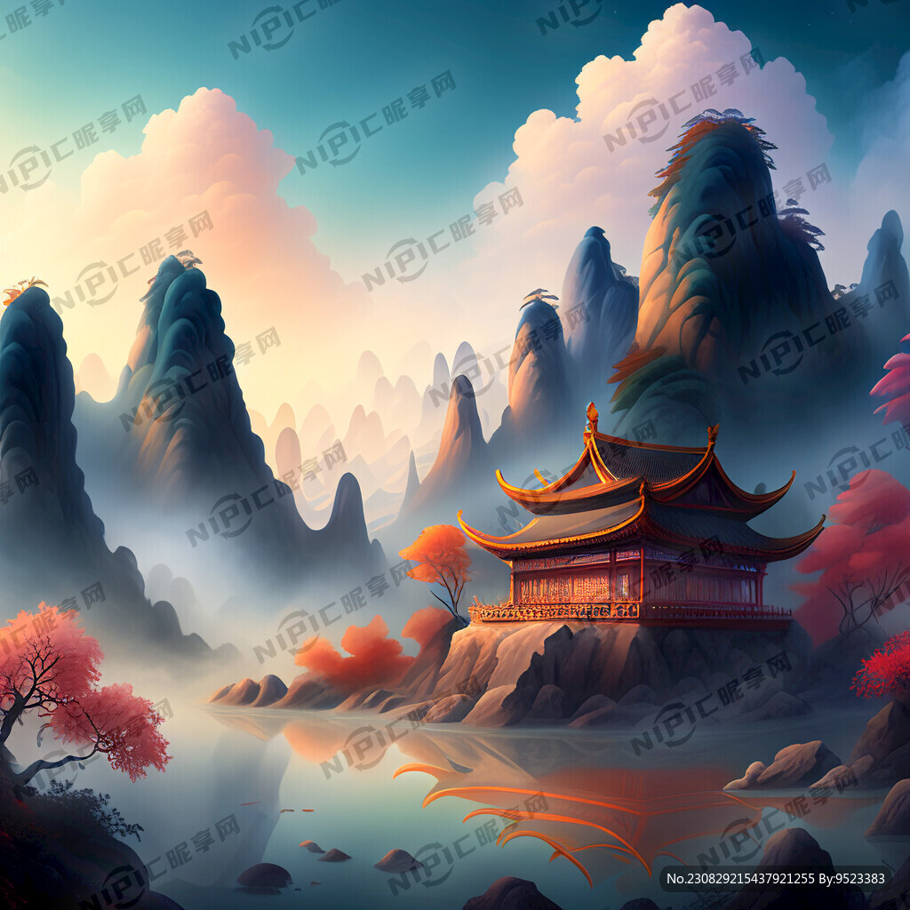 恒温发热梦幻背景