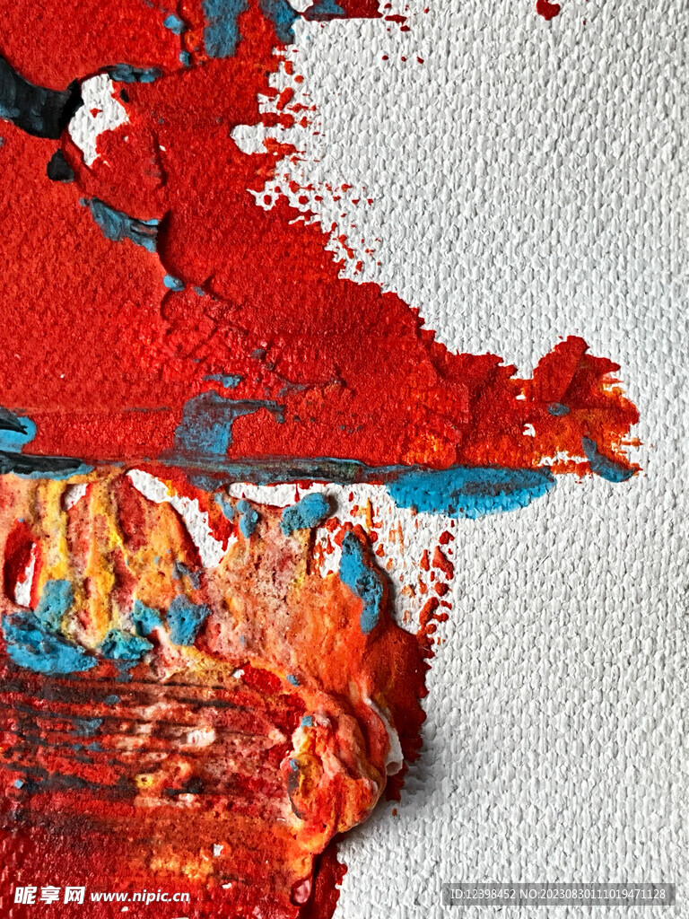 抽象油画