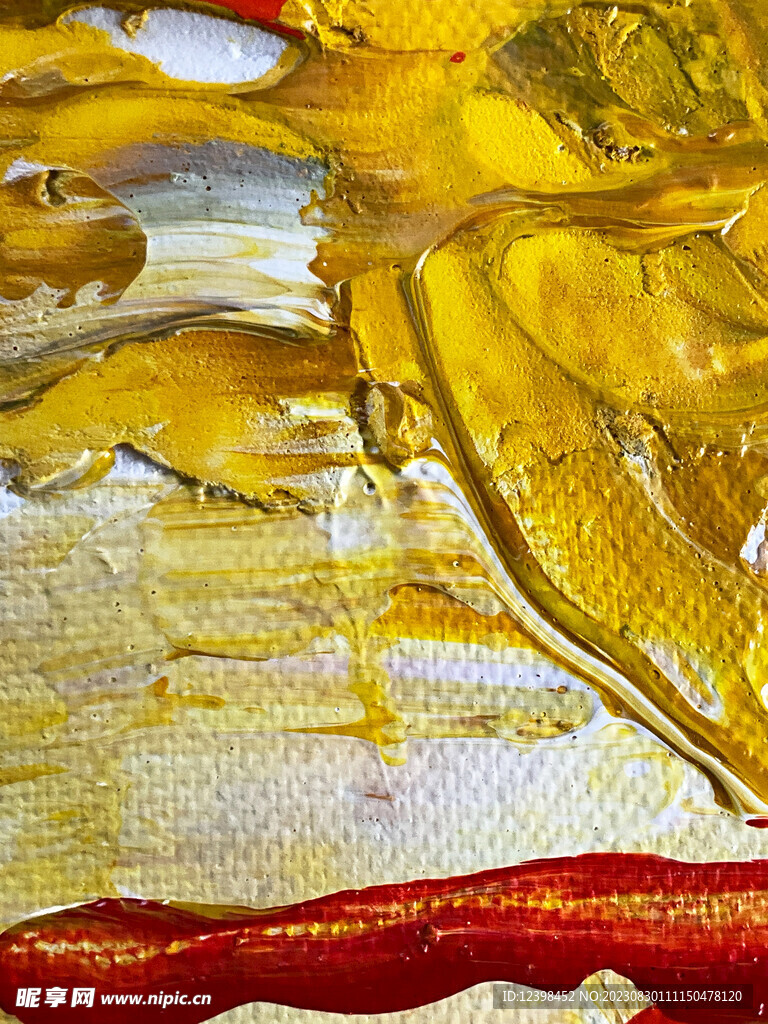 抽象油画