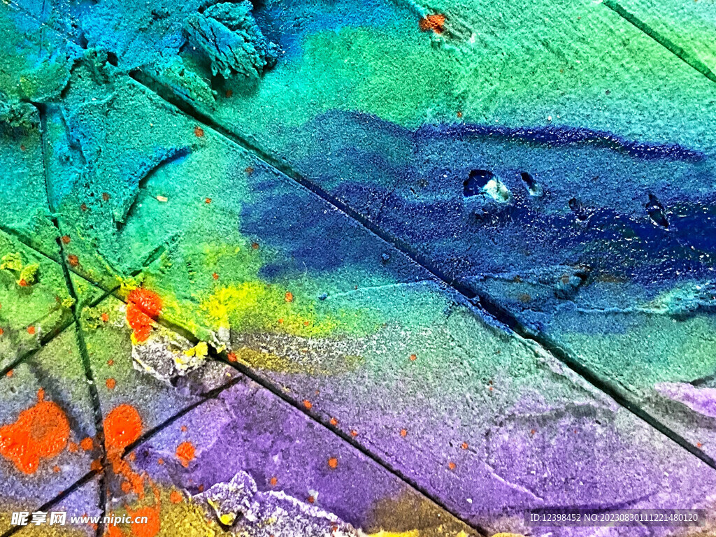 抽象油画