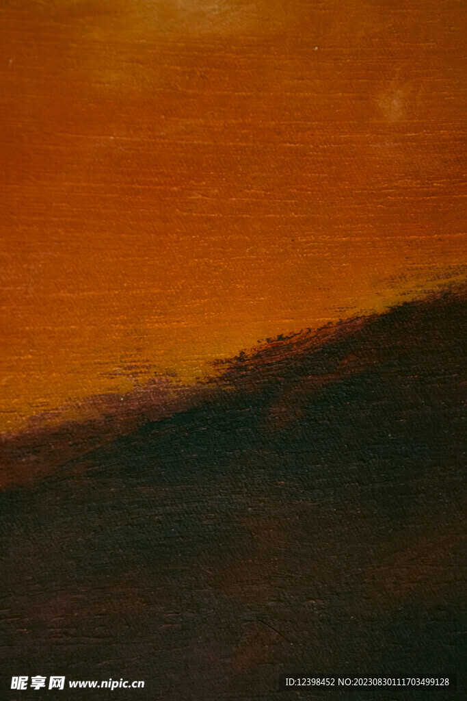 抽象油画