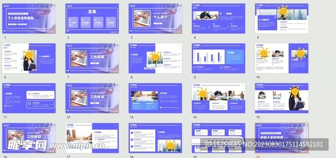 互联网知识平台个人年终述职模板
