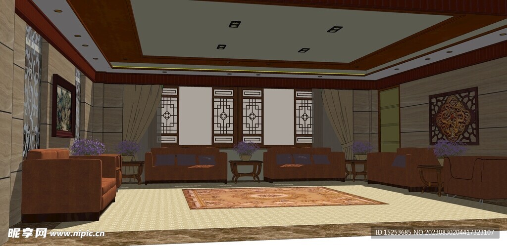 会客室1室内设计
