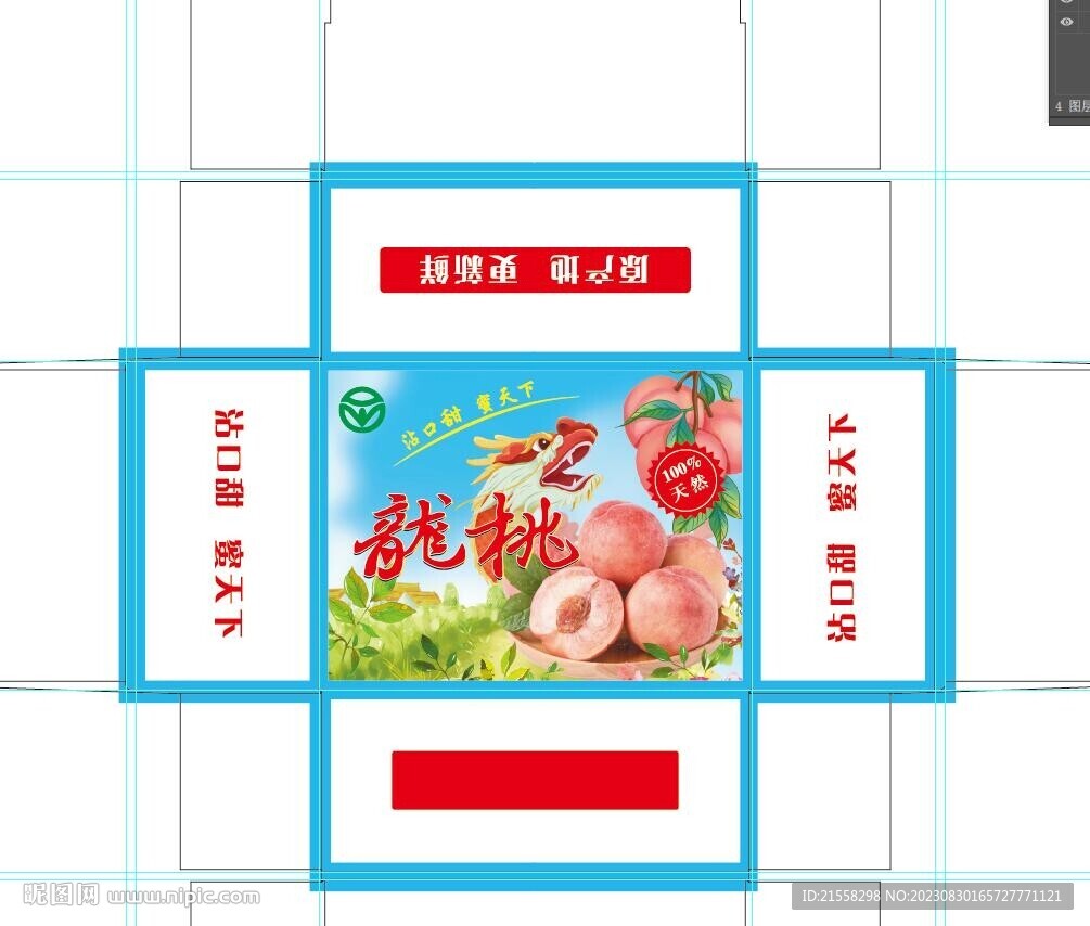龙桃桃子外箱