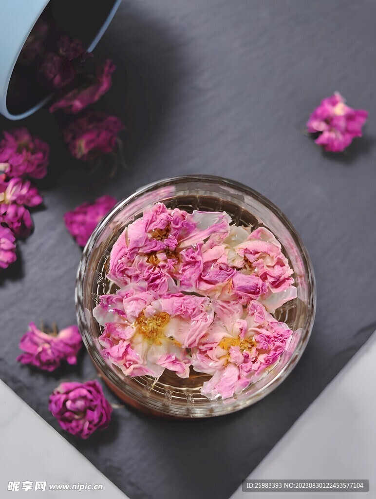 玫瑰花茶