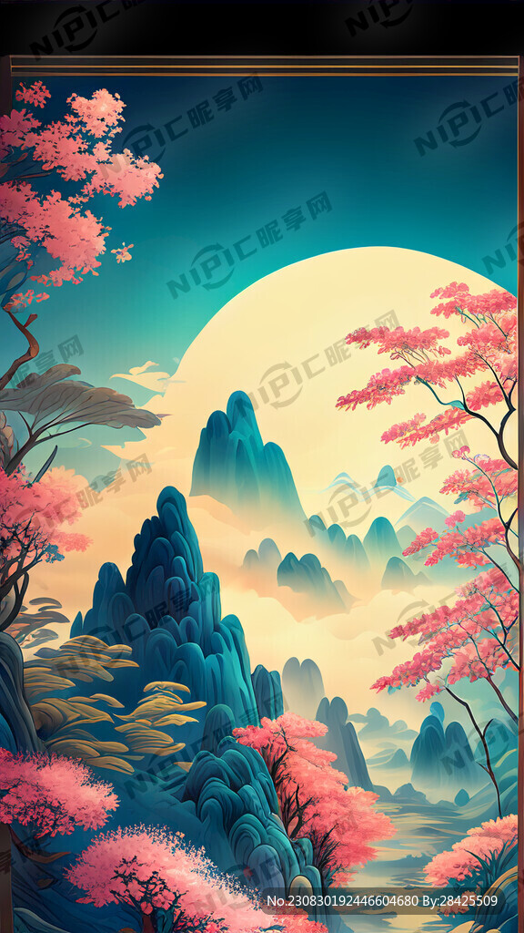游戏梦幻唯美新中式风景 超高清