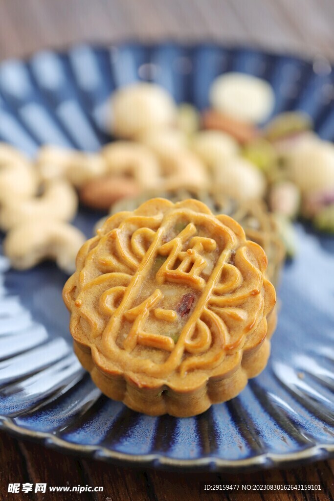            老式月饼