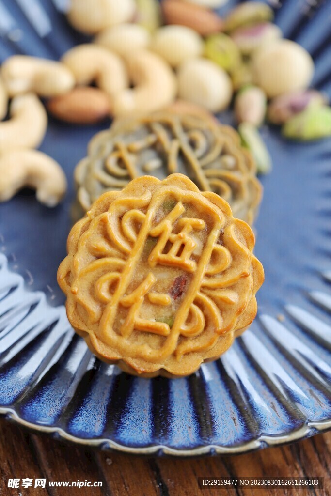            老式月饼