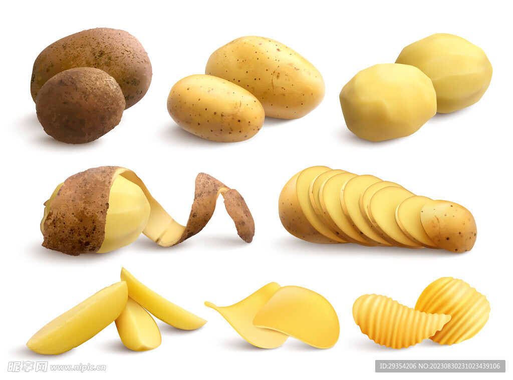 薯片制作过程