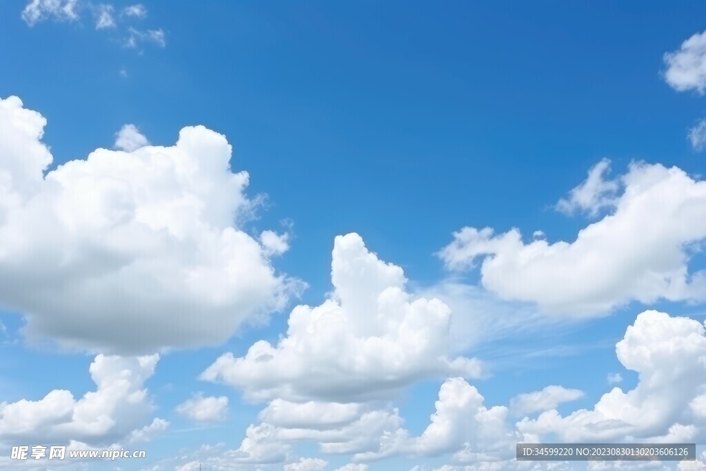 蓝天白云