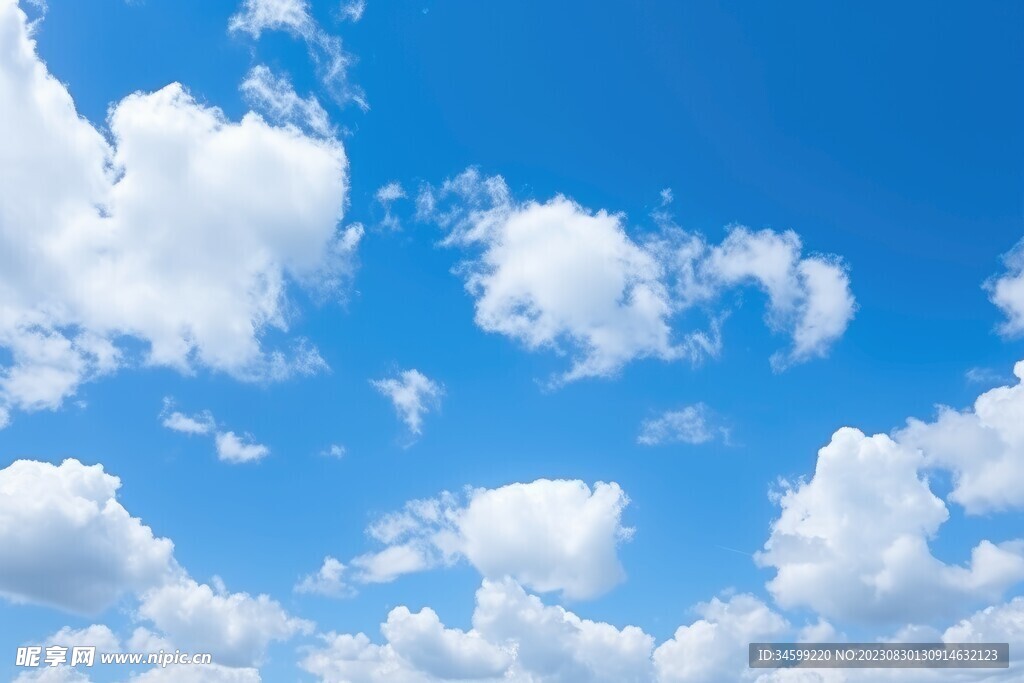 蓝天白云