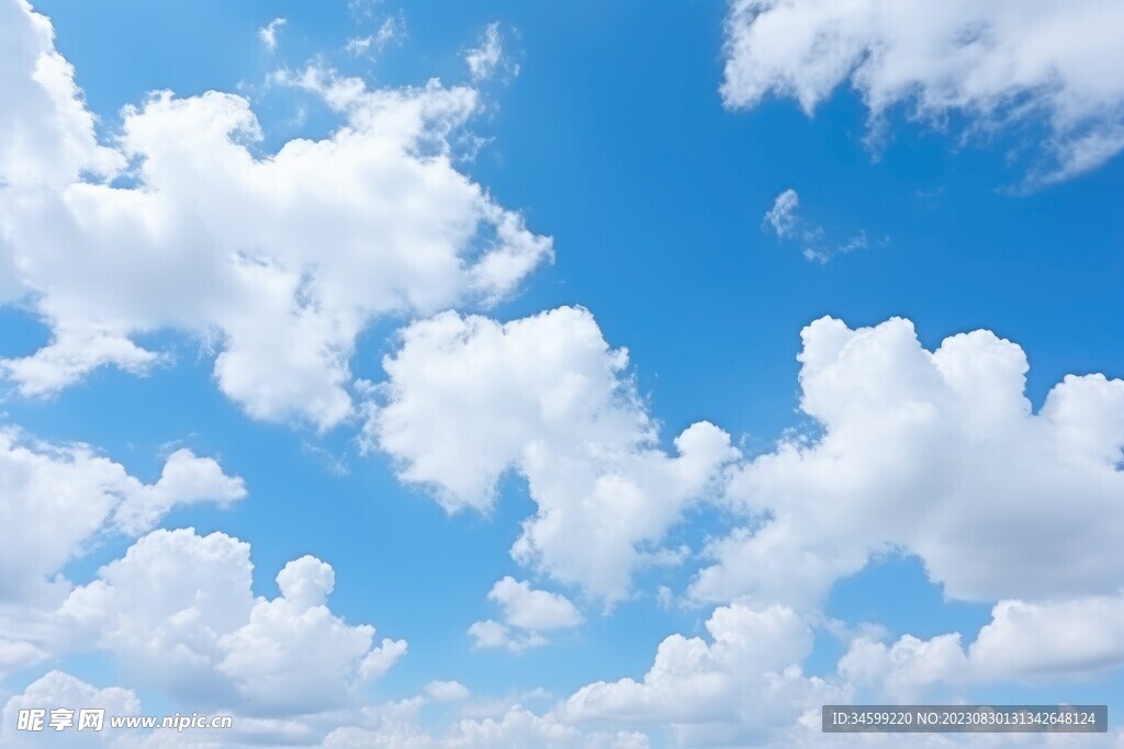 蓝天白云
