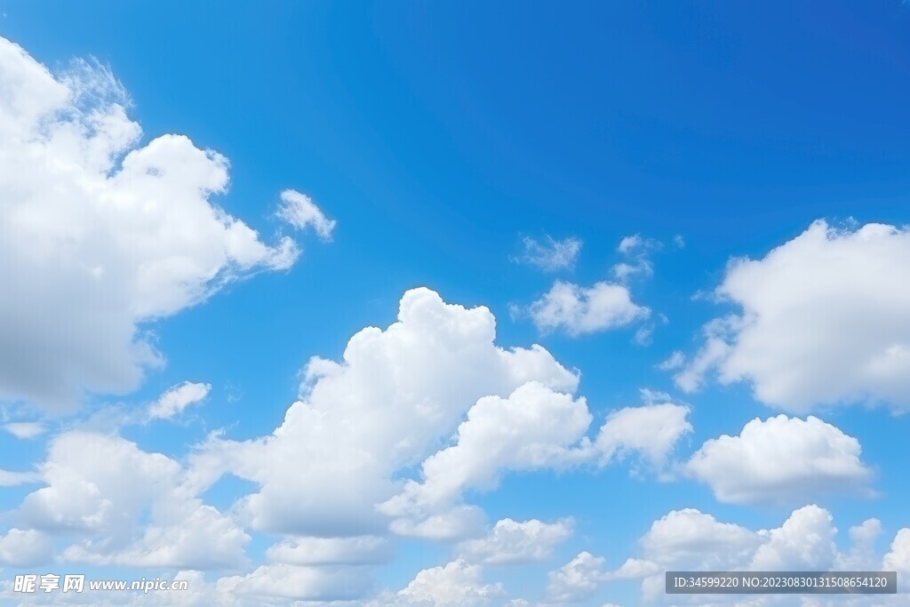 蓝天白云