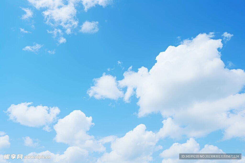 蓝天白云