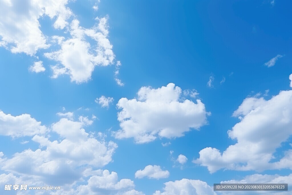蓝天白云