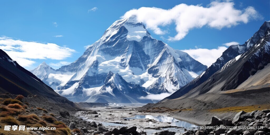 雪山 