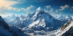 雪山 