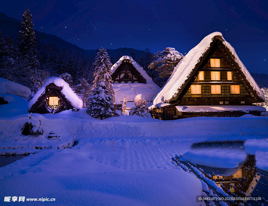 东北雪景