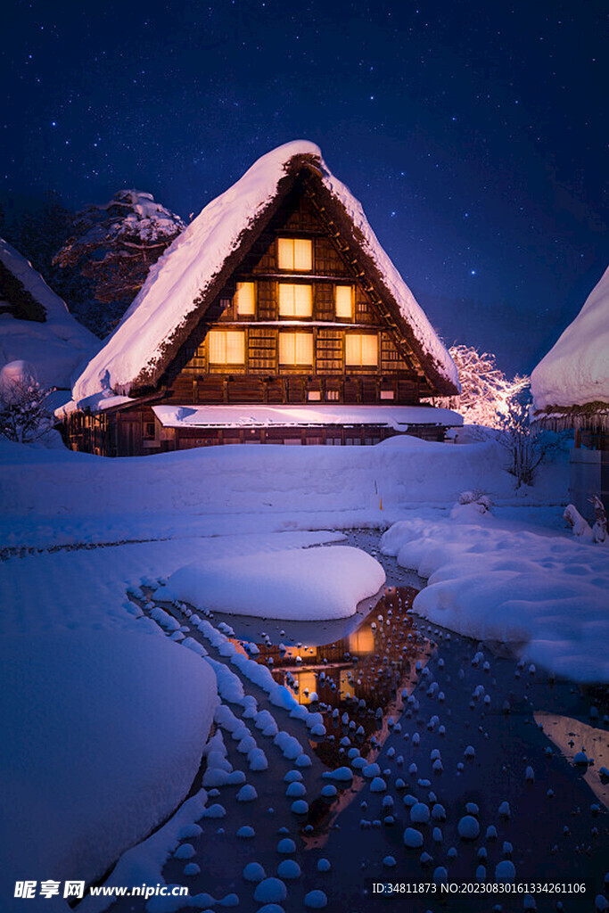 东北雪景