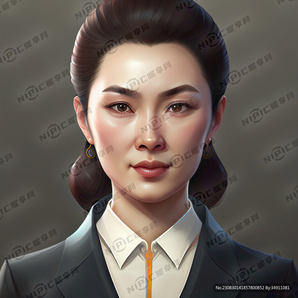 漂亮女总裁的头像