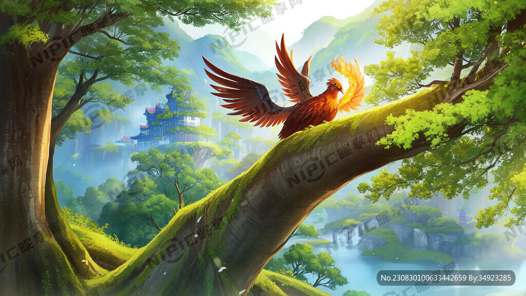 游戏梦幻唯美新中式风景 超高清