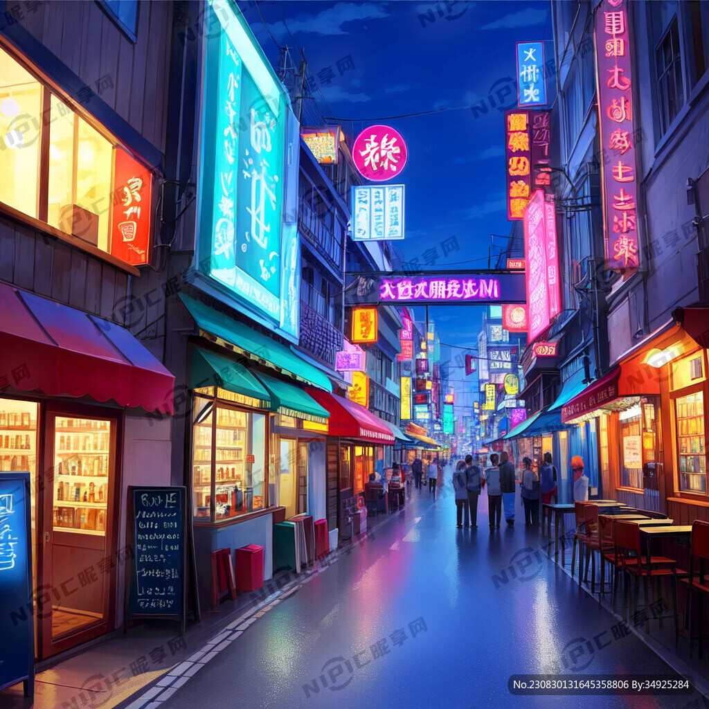 霓虹燈酒吧标志