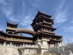 义乌鸡鸣山公园古建