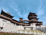义乌鸡鸣山公园古建