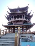 义乌鸡鸣山公园古建