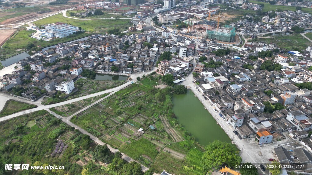 湛江赤坎游子广场鸟瞰