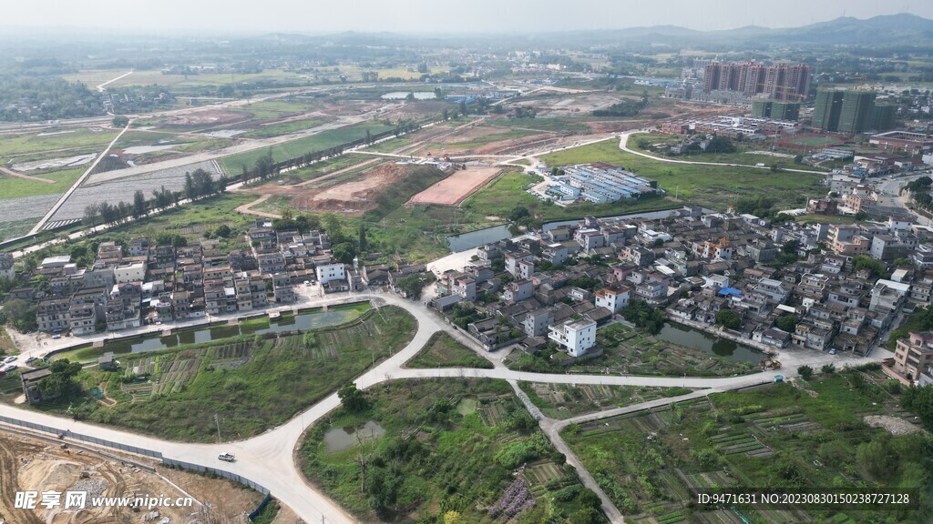 湛江赤坎游子广场鸟瞰