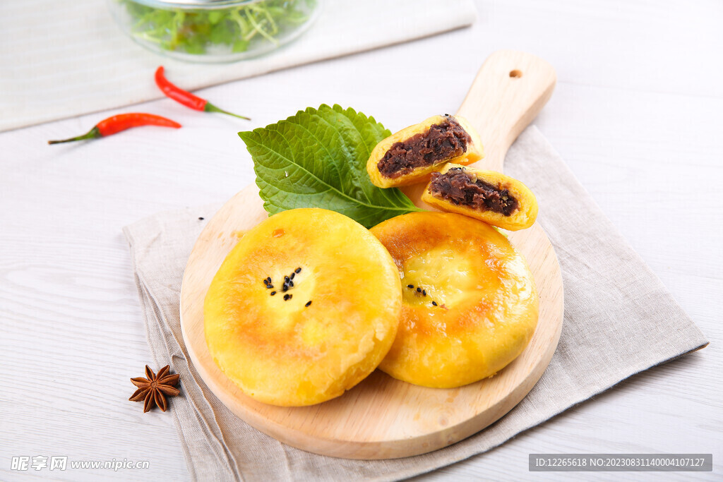 豆沙饼