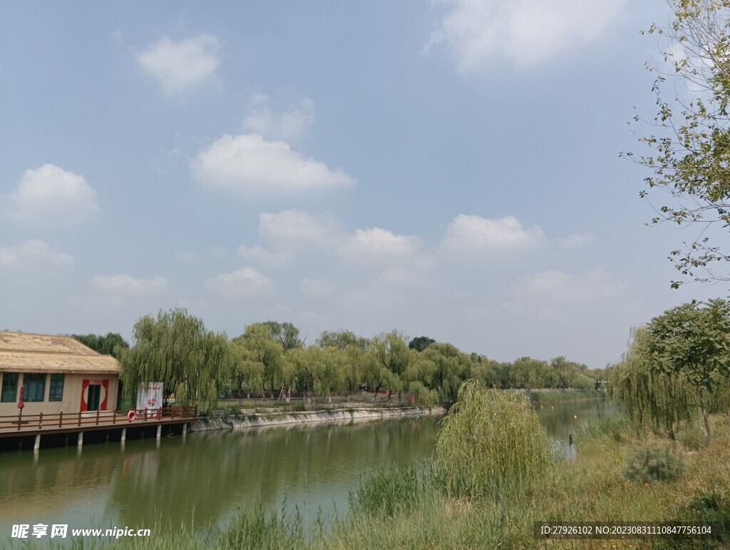 湿地公园河道景观