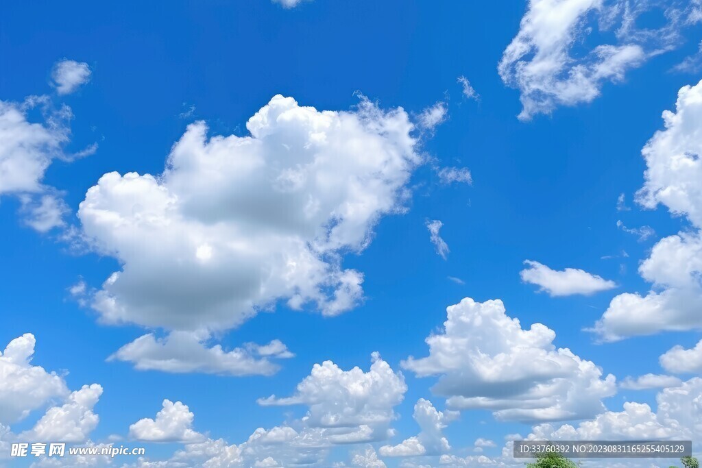 蓝天白云