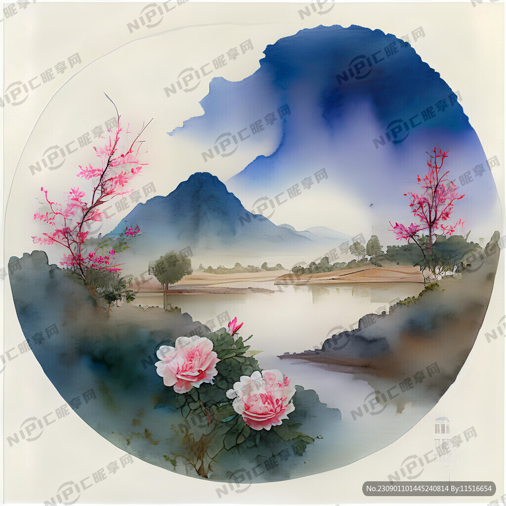 梦幻唯美新中式风景 超高清