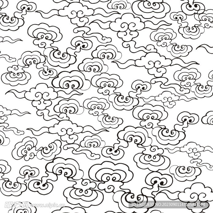 云朵底纹